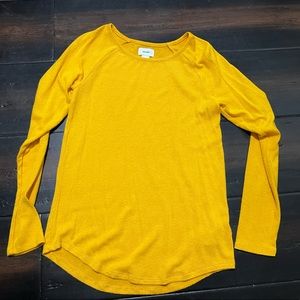 Mustard yellow long sleeve